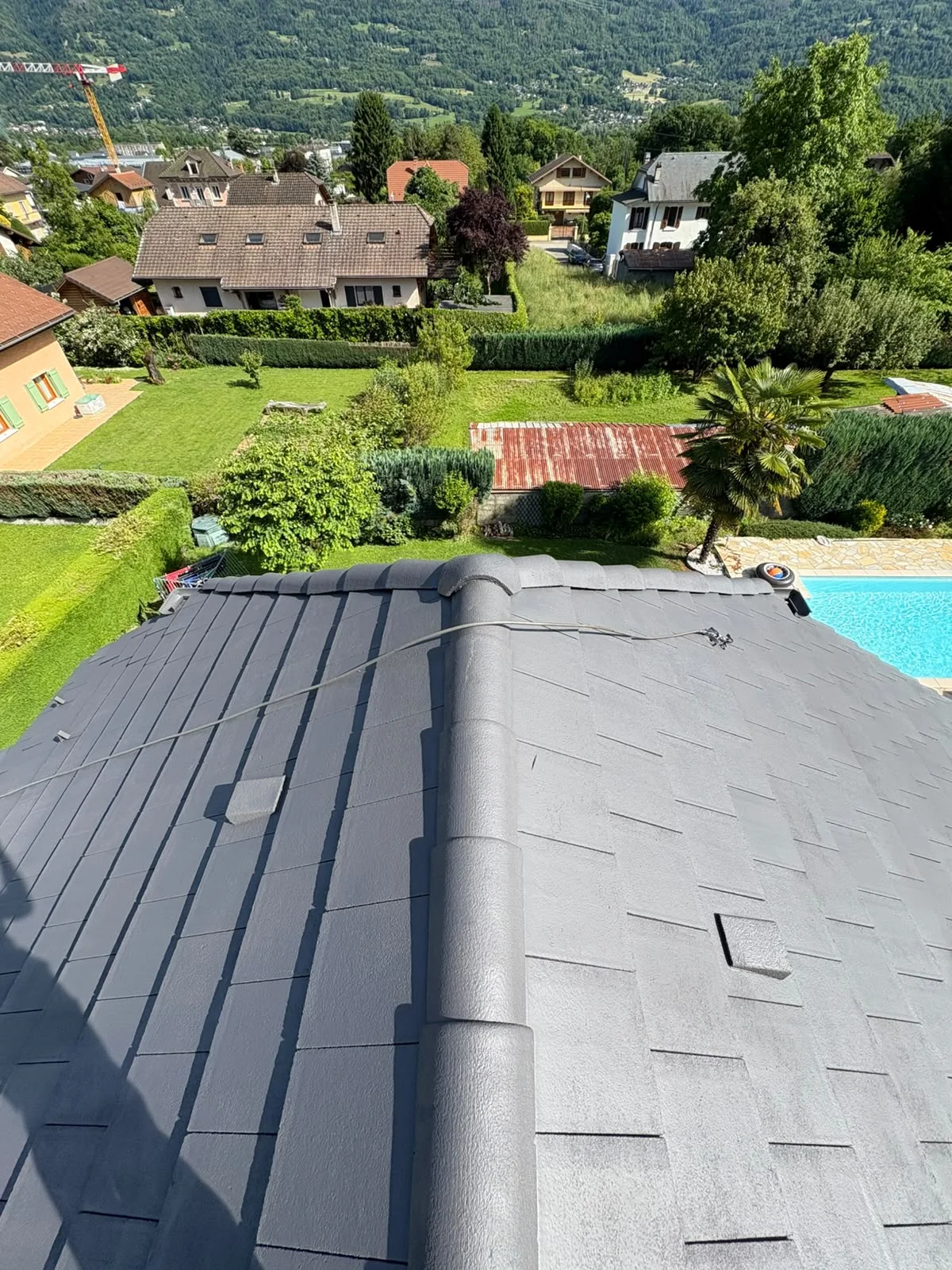 Nettoyage de toiture
