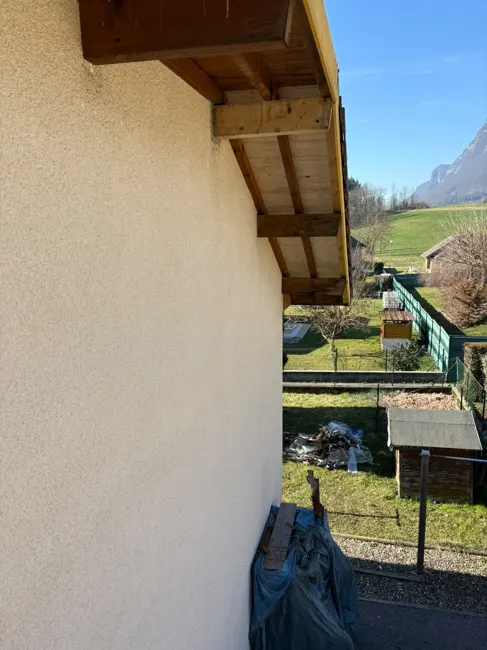Finition de débord de toit